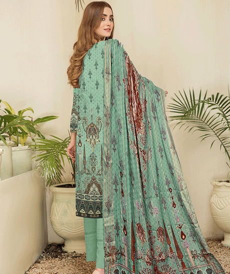 Zaib Tan Zarcoon Linen`22 D#02