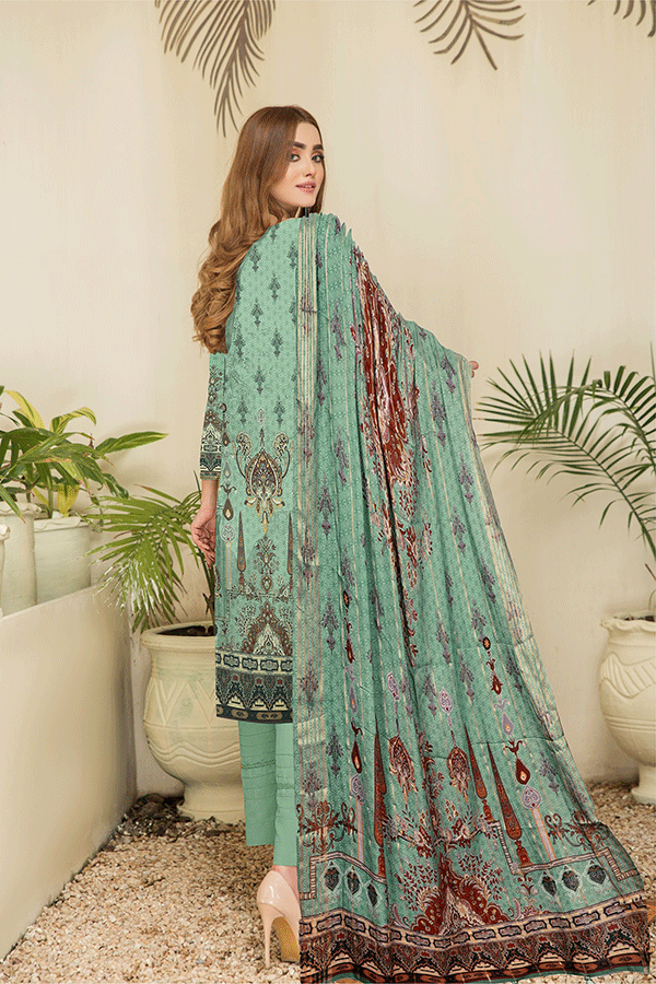 Zaib Tan Zarcoon Linen`22 D#02