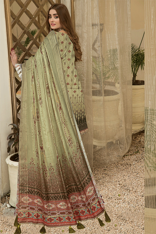 Zaib Tan Zarcoon Linen`22 D#07