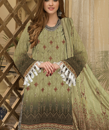 Zaib Tan Zarcoon Linen`22 D#07