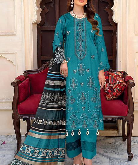 Zaib Tan Emb S/Khaddar`25 V-505 D#01