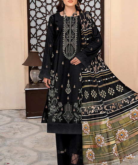 Zaib Tan Emb S/Khaddar`25 V-505 D#03