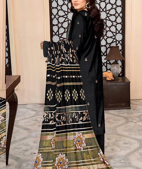 Zaib Tan Emb S/Khaddar`25 V-505 D#03