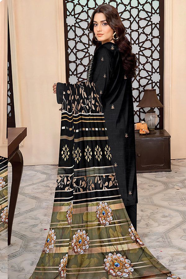 Zaib Tan Emb S/Khaddar`25 V-505 D#03