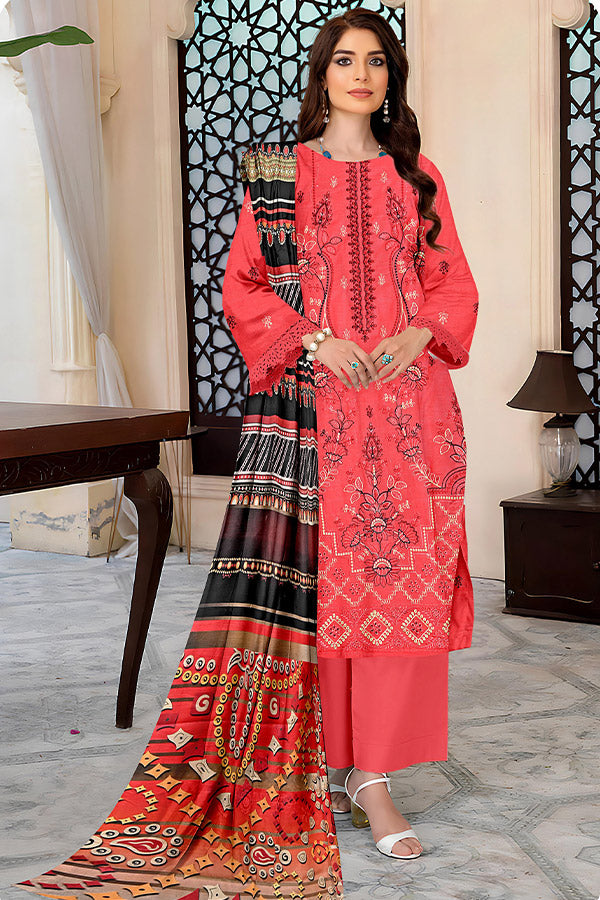 Zaib Tan Emb S/Khaddar`25 V-505 D#05