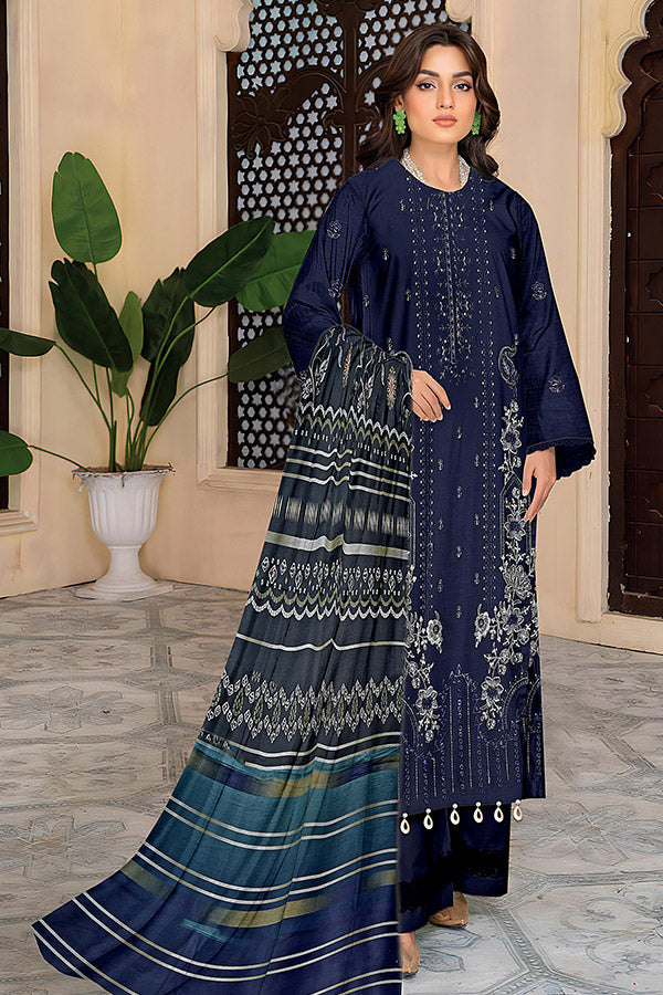 Zaib Tan Emb S/Khaddar`25 V-505 D#06