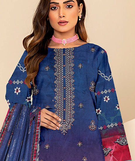 Zaib Tan Luxury Emb Lawn`25 D # 10