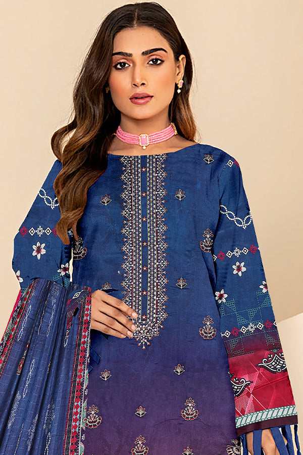 Zaib Tan Luxury Emb Lawn`25 D # 10