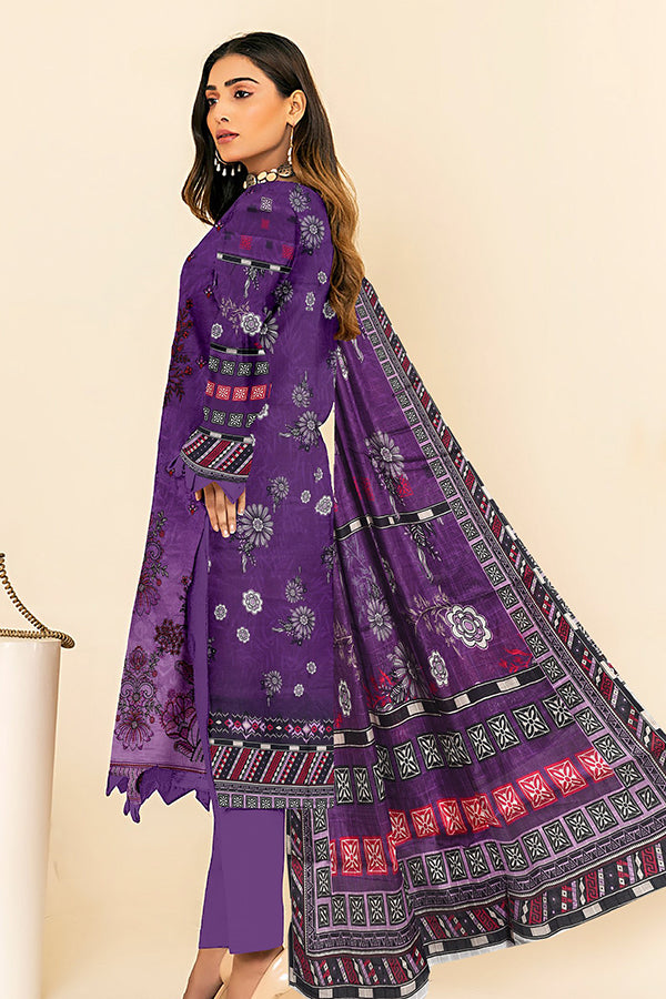 Zaib Tan Luxury Emb Lawn`25 D # 01