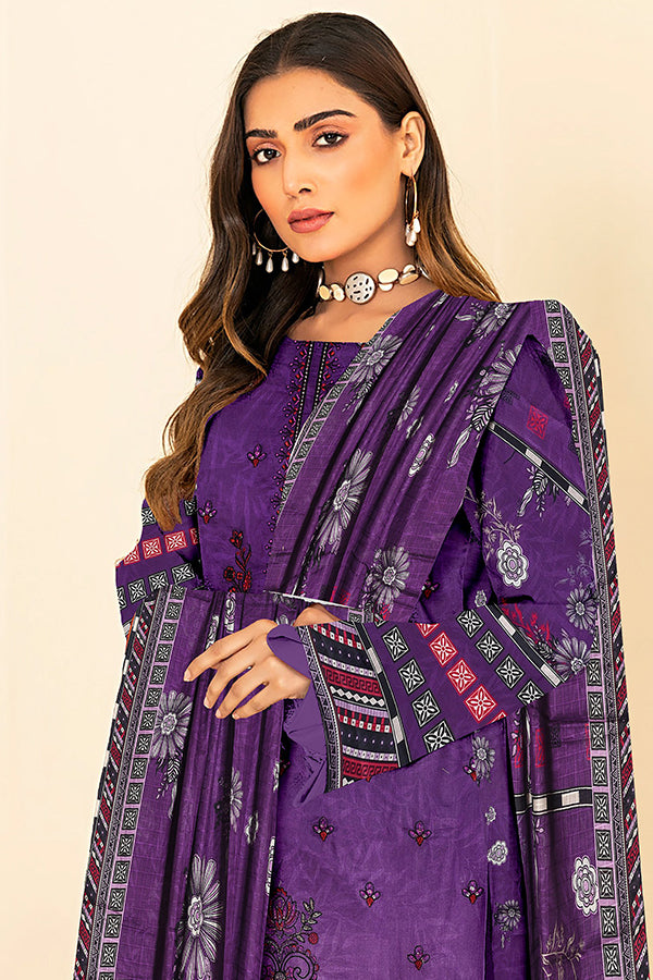 Zaib Tan Luxury Emb Lawn`25 D # 01