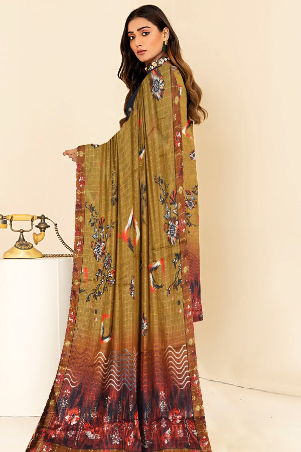 Zaib Tan Luxury Emb Lawn`25 D # 02