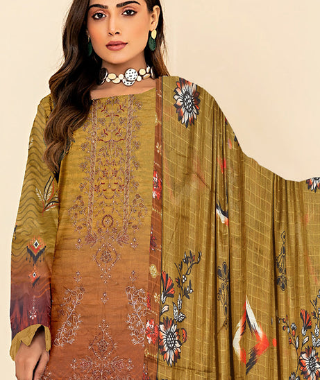 Zaib Tan Luxury Emb Lawn`25 D # 02
