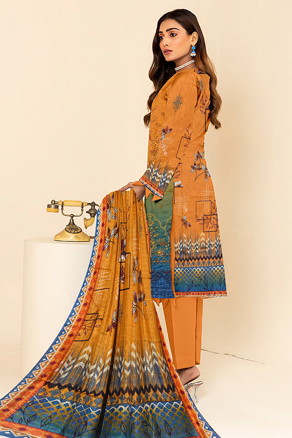 Zaib Tan Luxury Emb Lawn`25 D # 03