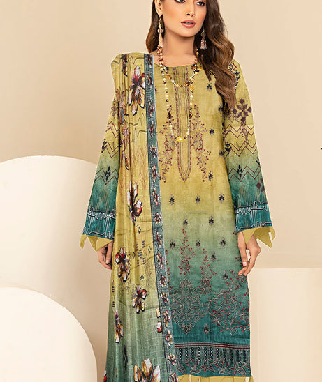 Zaib Tan Luxury Emb Lawn`25 D # 04