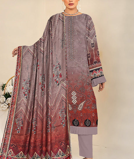 Zaib Tan Luxury Emb Lawn`25 D # 07