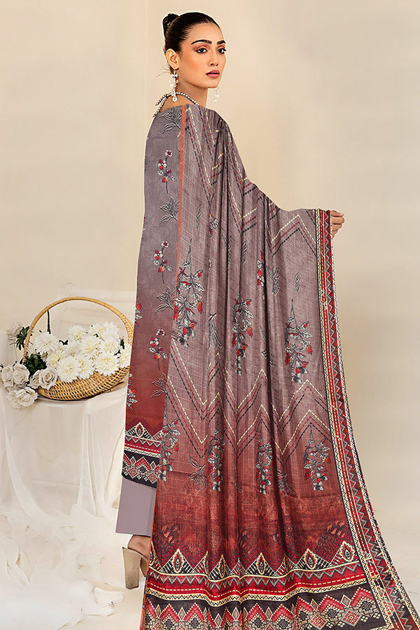 Zaib Tan Luxury Emb Lawn`25 D # 07