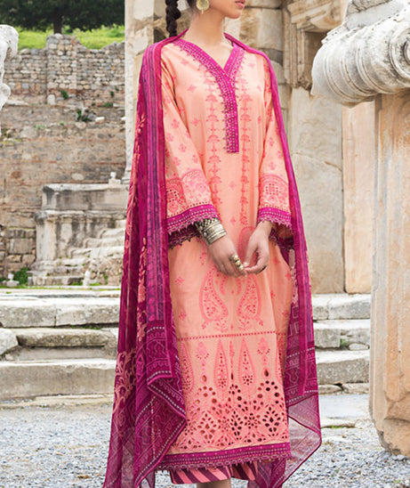 Zainab Chottani Luxury Lawn`21 D#10-A