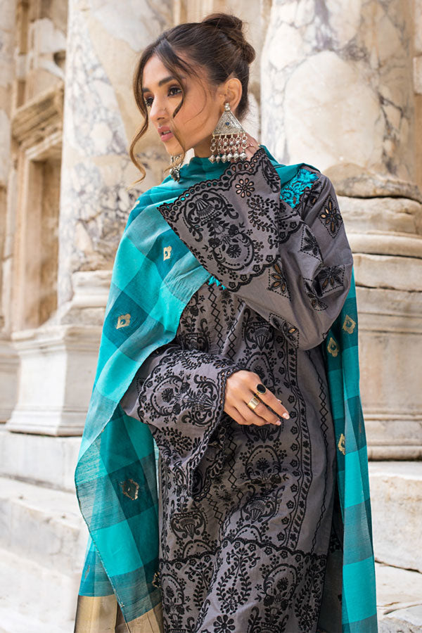 Zainab Chottani Luxury Lawn`21 D#01-B