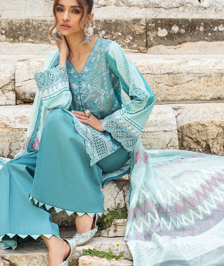 Zainab Chottani Luxury Lawn`21 D#04-A