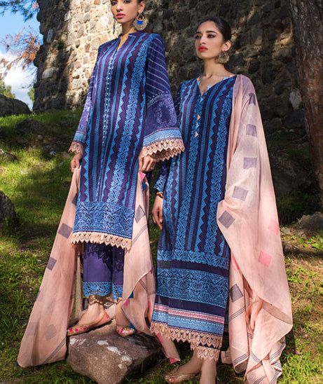 Zainab Chottani Luxury Lawn`21 D#05-B
