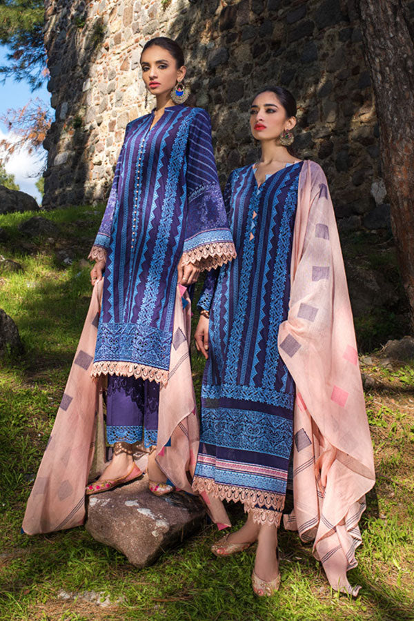 Zainab Chottani Luxury Lawn`21 D#05-B