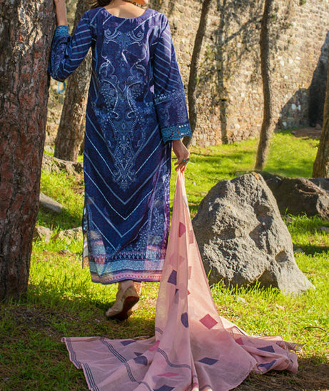 Zainab Chottani Luxury Lawn`21 D#05-B