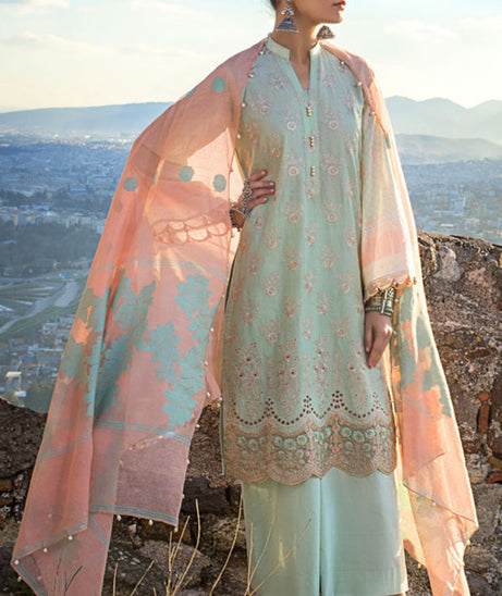 Zainab Chottani Luxury Lawn`21 D#06-A