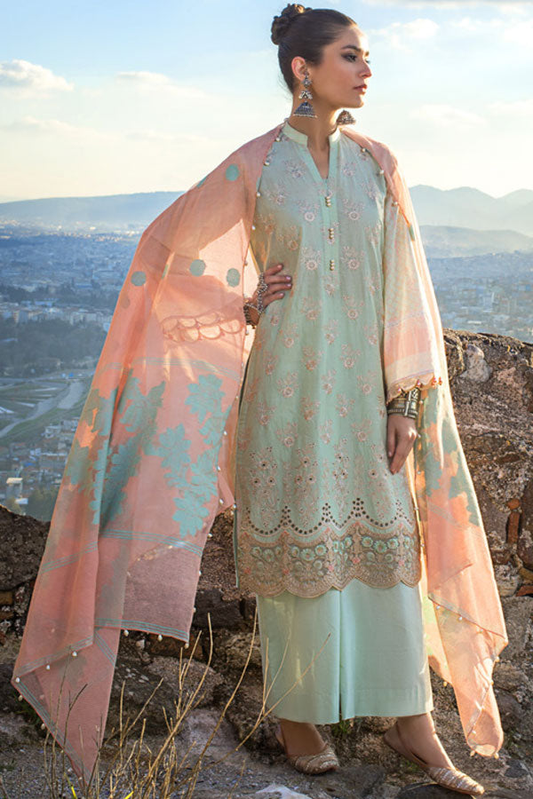 Zainab Chottani Luxury Lawn`21 D#06-A