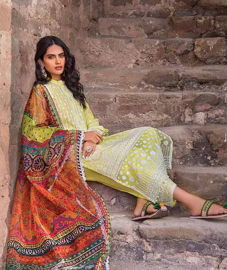 Zainab Chottani Chikankari Lawn`22 D#10B