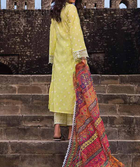 Zainab Chottani Chikankari Lawn`22 D#10B