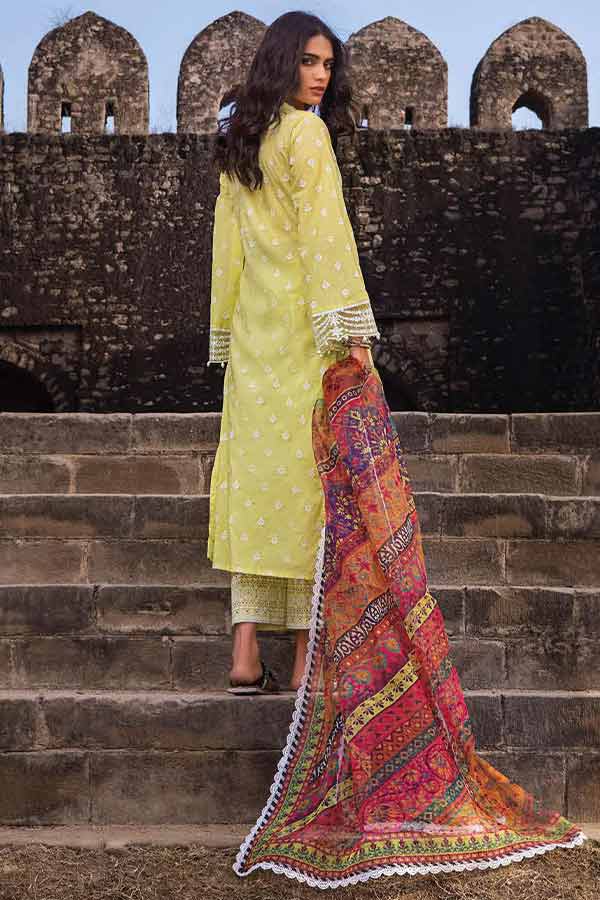 Zainab Chottani Chikankari Lawn`22 D#10B