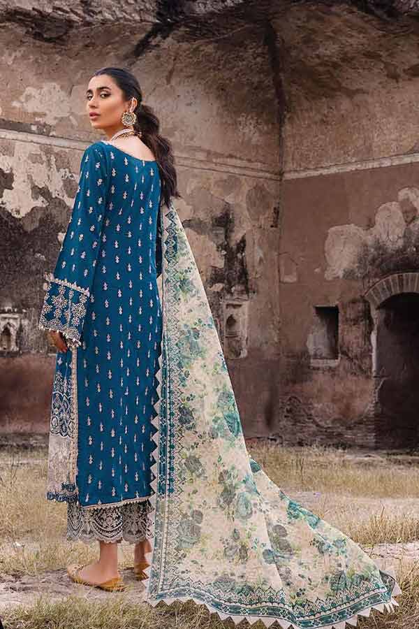 Zainab Chottani Chikankari Lawn`22 D#1A
