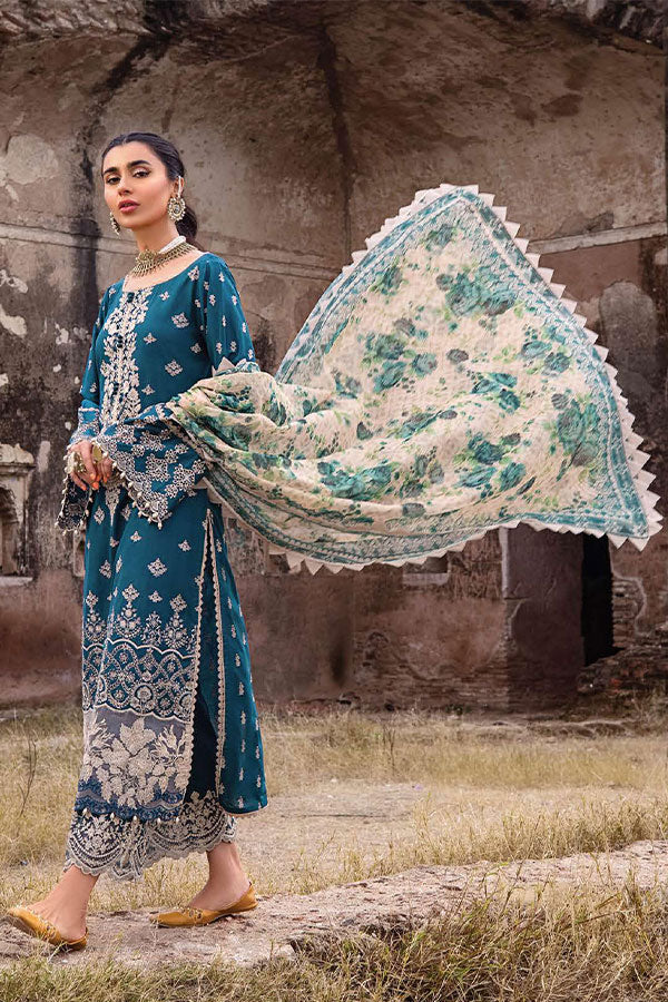 Zainab Chottani Chikankari Lawn`22 D#1A