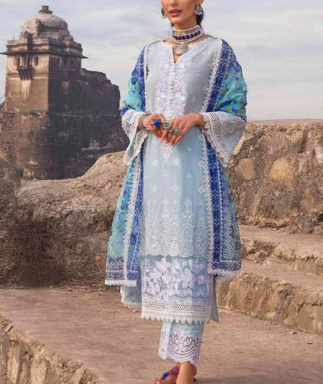Zainab Chottani Chikankari Lawn`22 D#1B