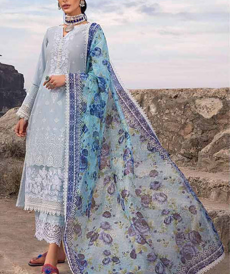Zainab Chottani Chikankari Lawn`22 D#1B