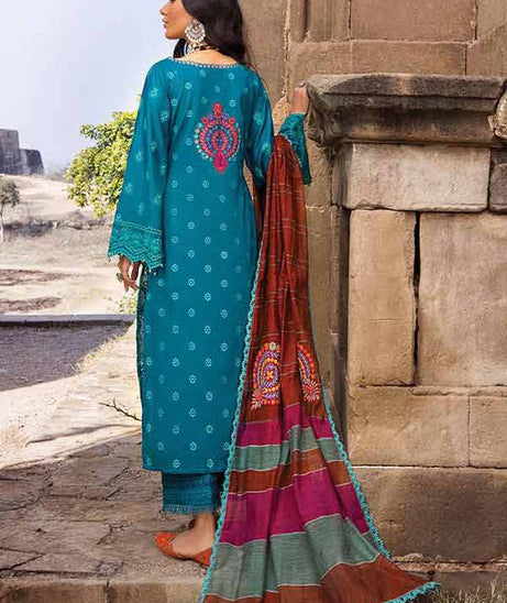 Zainab Chottani Chikankari Lawn`22 D#2A