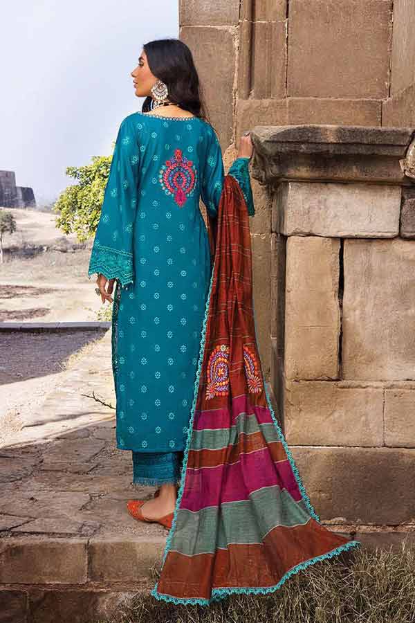Zainab Chottani Chikankari Lawn`22 D#2A