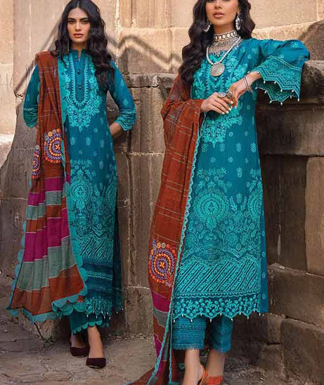 Zainab Chottani Chikankari Lawn`22 D#2A
