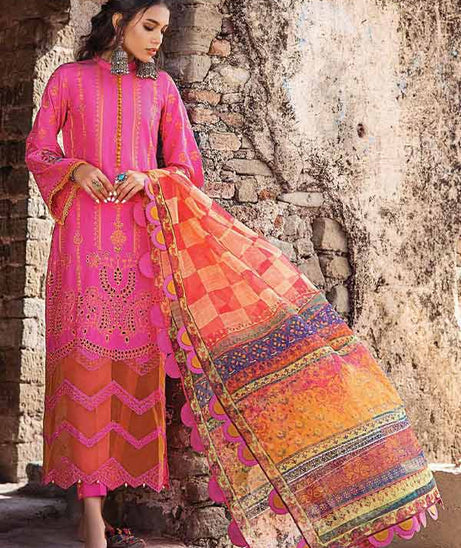Zainab Chottani Chikankari Lawn`22 D#3A