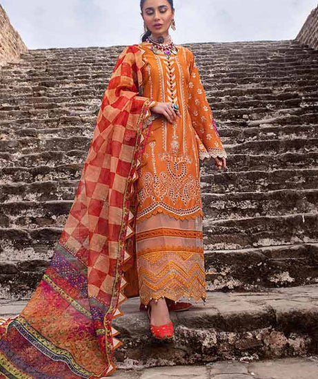Zainab Chottani Chikankari Lawn`22 D#3B