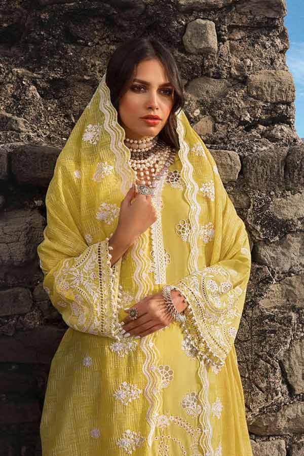 Zainab Chottani Chikankari Lawn`22 D#4A