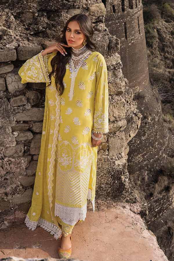 Zainab Chottani Chikankari Lawn`22 D#4A