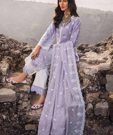 Zainab Chottani Chikankari Lawn`22 D#4B