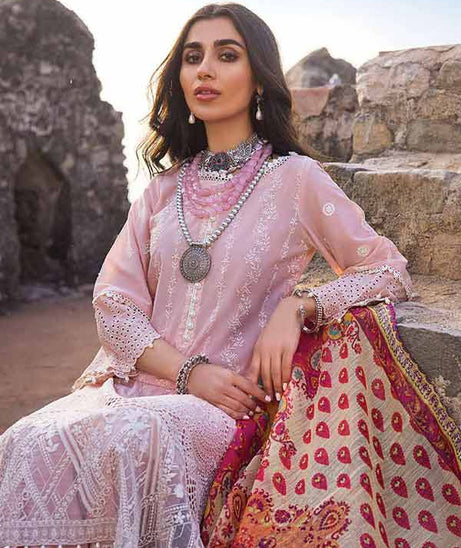 Zainab Chottani Chikankari Lawn`22 D#5B