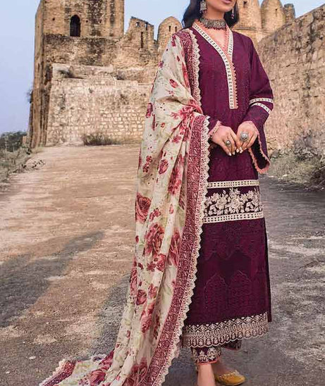Zainab Chottani Chikankari Lawn`22 D#6A