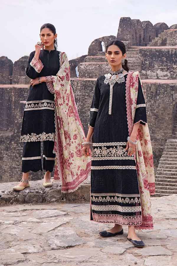 Zainab Chottani Chikankari Lawn`22 D#6B
