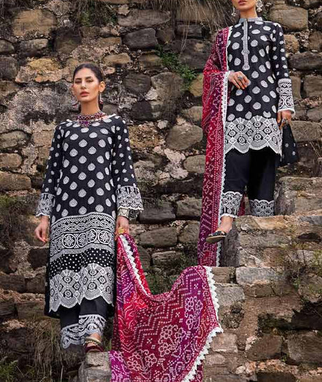 Zainab Chottani Chikankari Lawn`22 D#7B