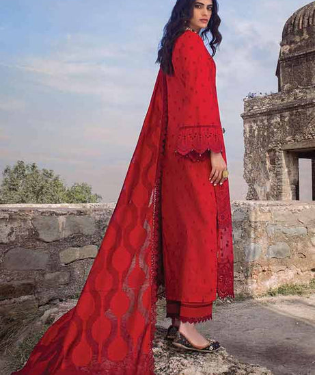 Zainab Chottani Chikankari Lawn`22 D#8A