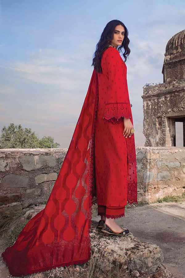 Zainab Chottani Chikankari Lawn`22 D#8A