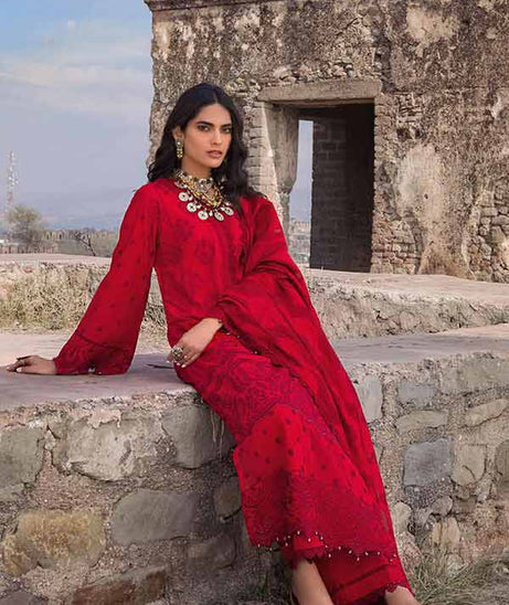 Zainab Chottani Chikankari Lawn`22 D#8A
